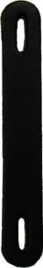 4 1/4 Black Leather Trunk Handle T-286